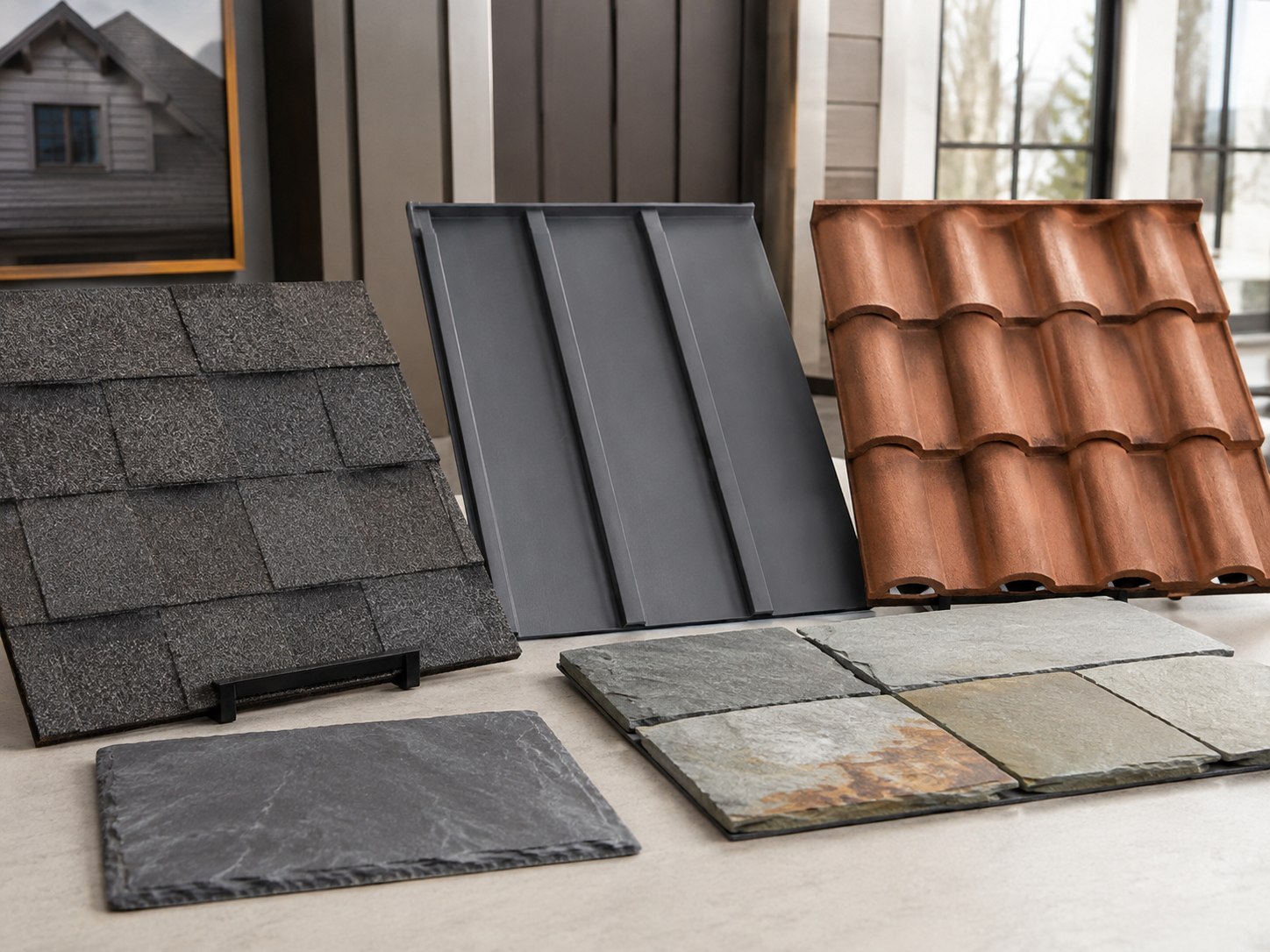 Roofing project planning and estimate review